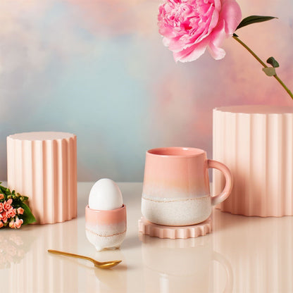 Mojave Glaze Pink Glaze Egg Cup B-CZQ048