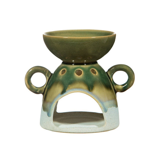 Mojave Glaze Green Oil Burner B-CZQ052