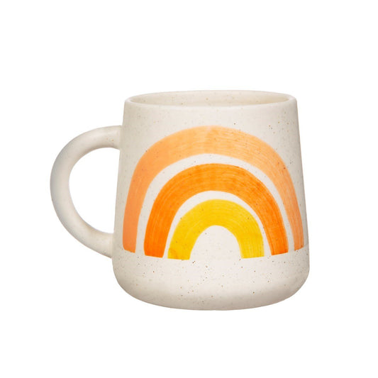 Hand Painted Rainbow Mug B-CZQ089