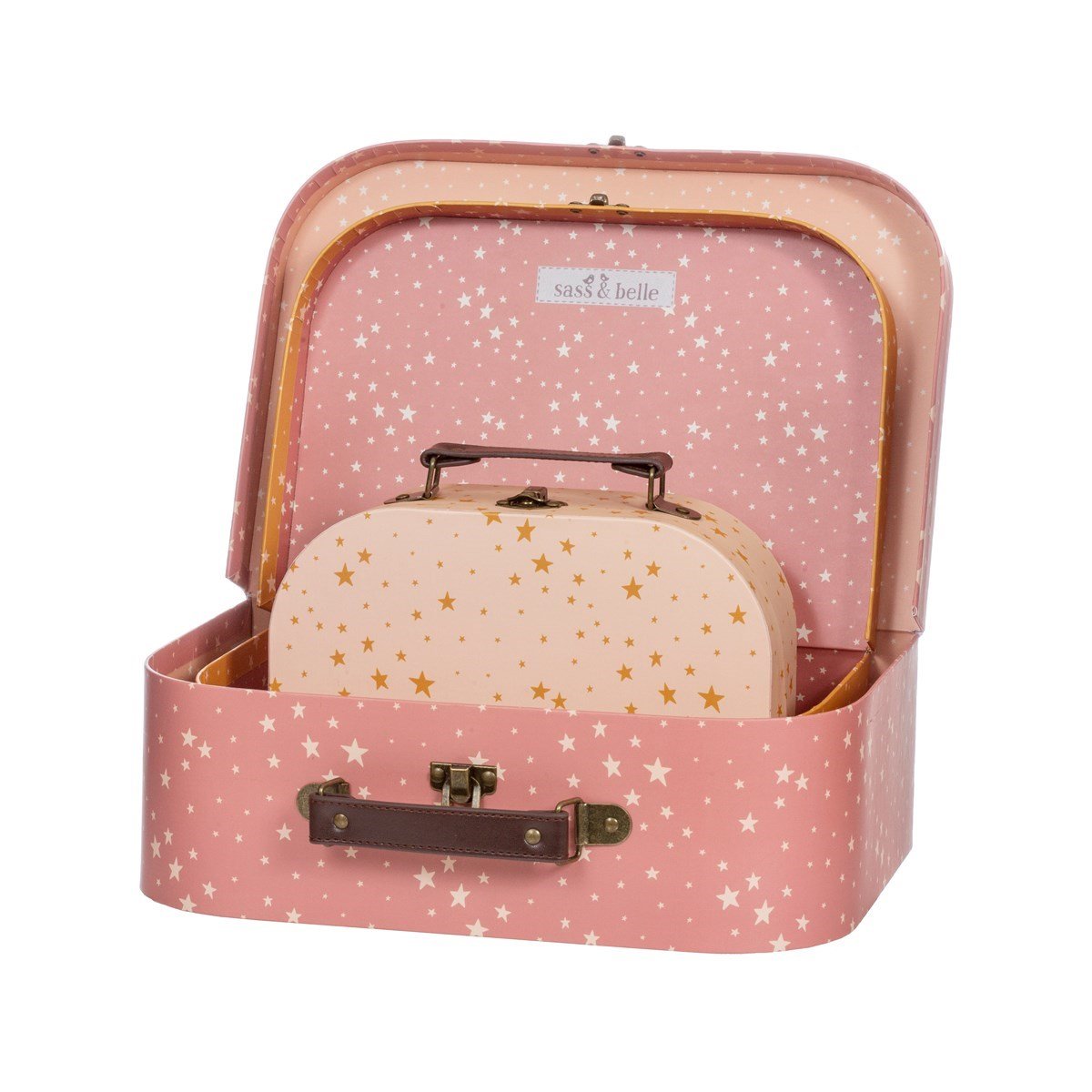 Little Stars Suitcases - Set of 3 B-GIF110