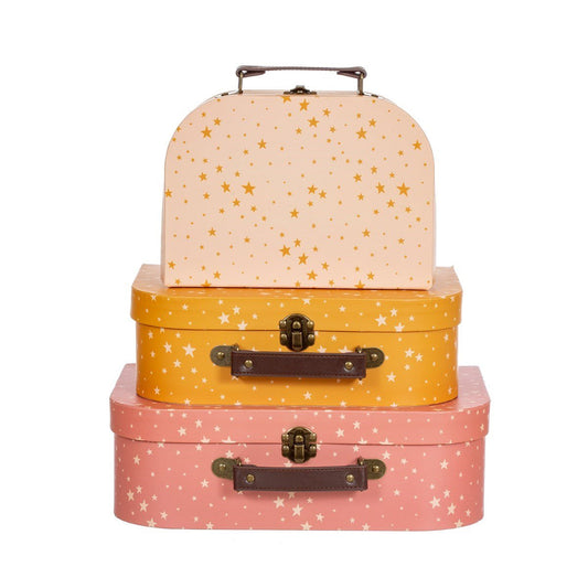 Little Stars Suitcases - Set of 3 B-GIF110