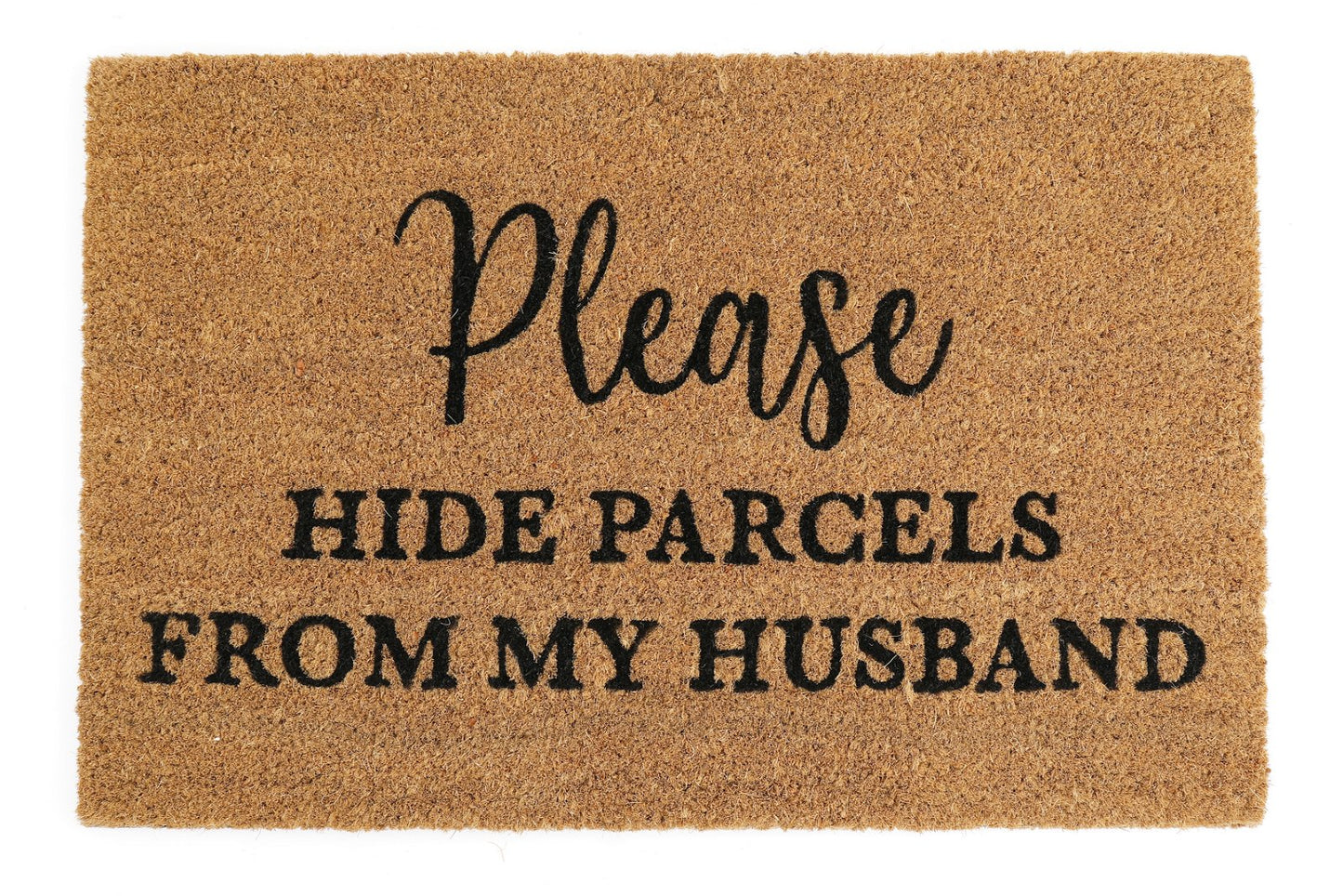 Hide Parcels from Husband Coir Doormat S-DM0072