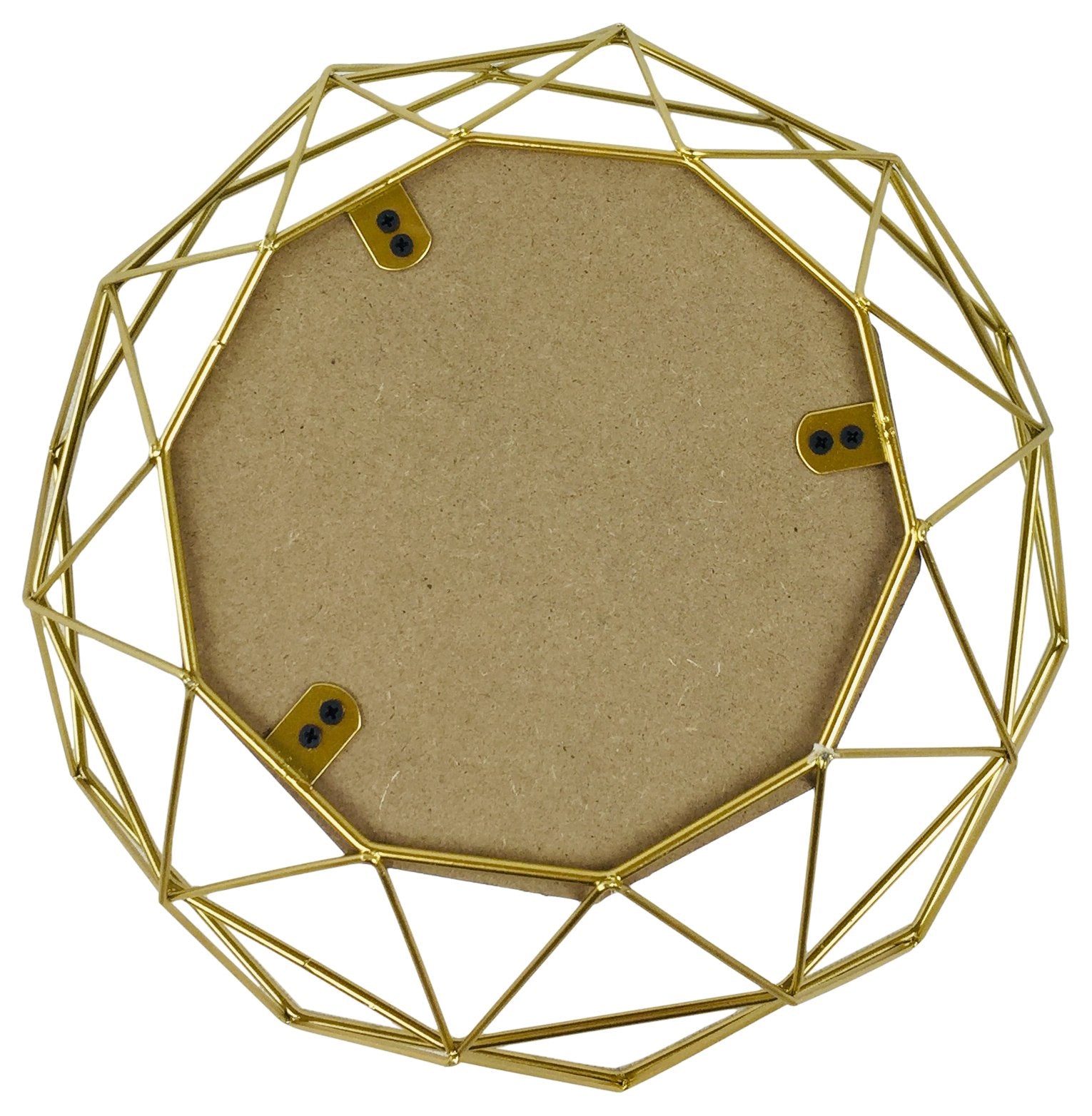 Golden Geometric Style Wire Bowl S-GE0061