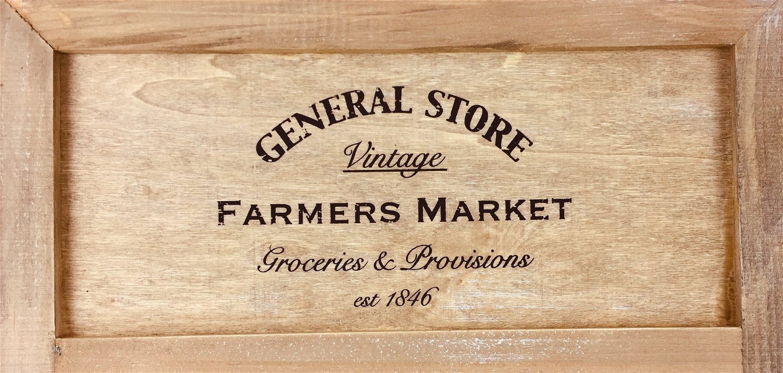 Rustic General Store Blackboard 55cm S-GS0006