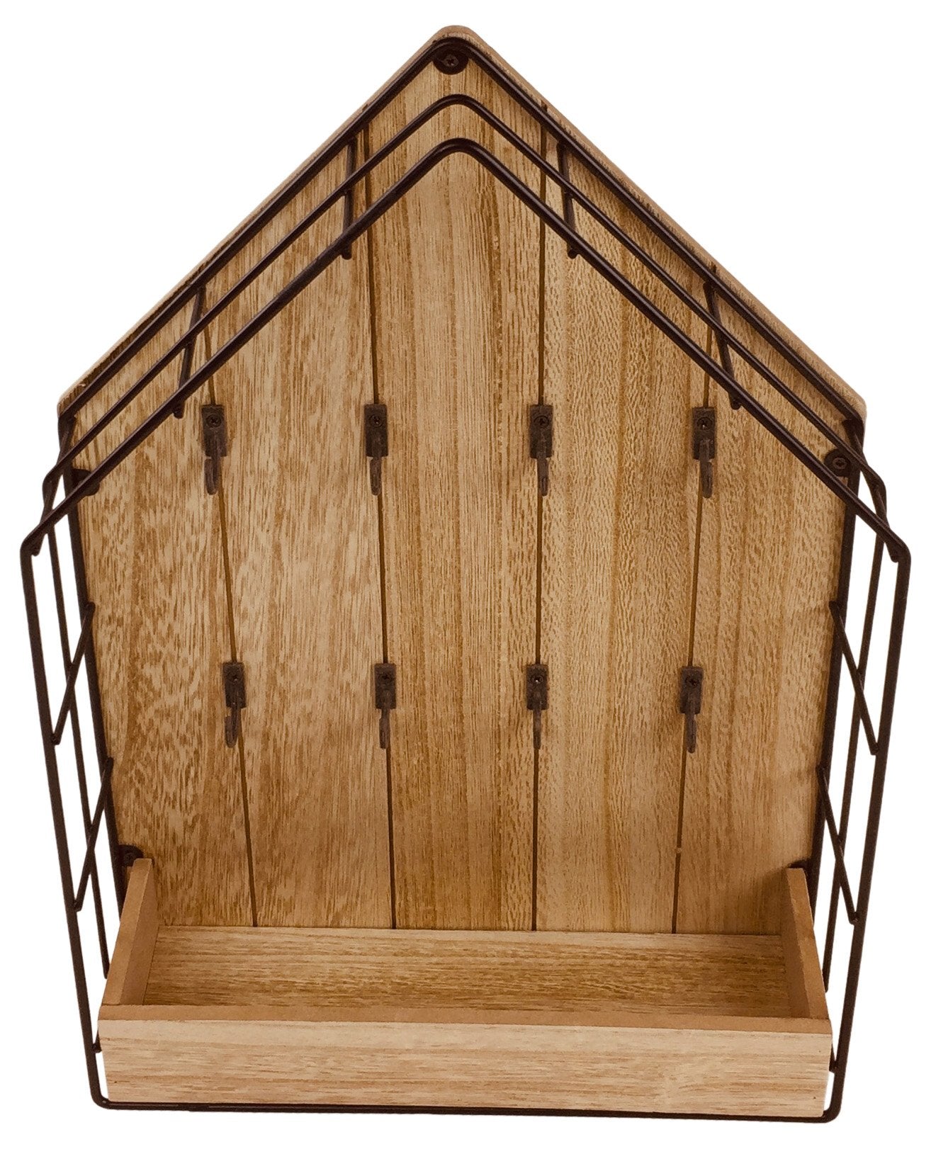 Wood & Wire House Key Storage Unit S-WF2158