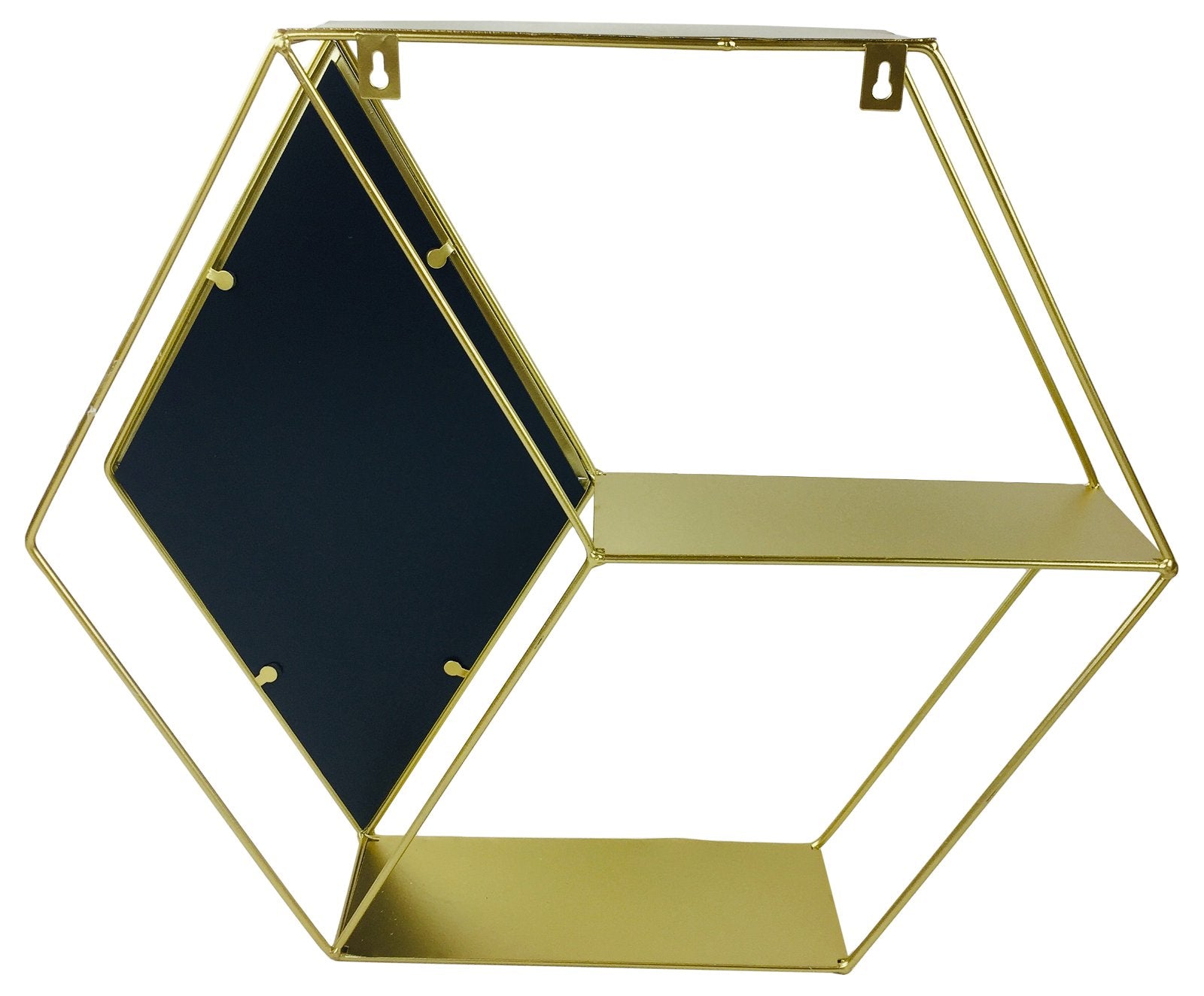 Hexagon Golden Mirror Unit S-WF2253