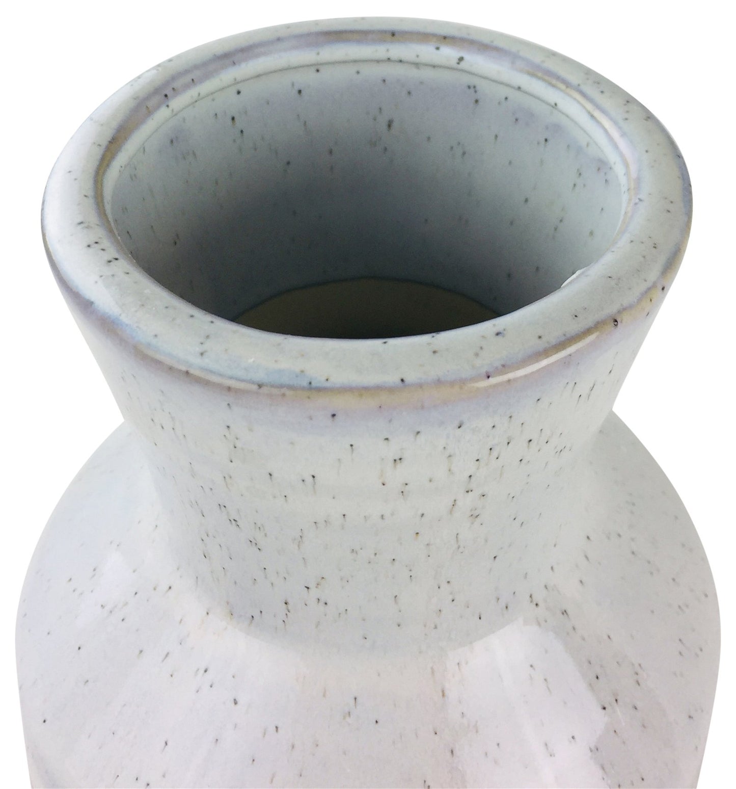 White Star Textured Stoneware Vase 44cm S-WF2344-A