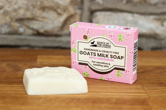 Goats Milk Soap Geranium GOTG01