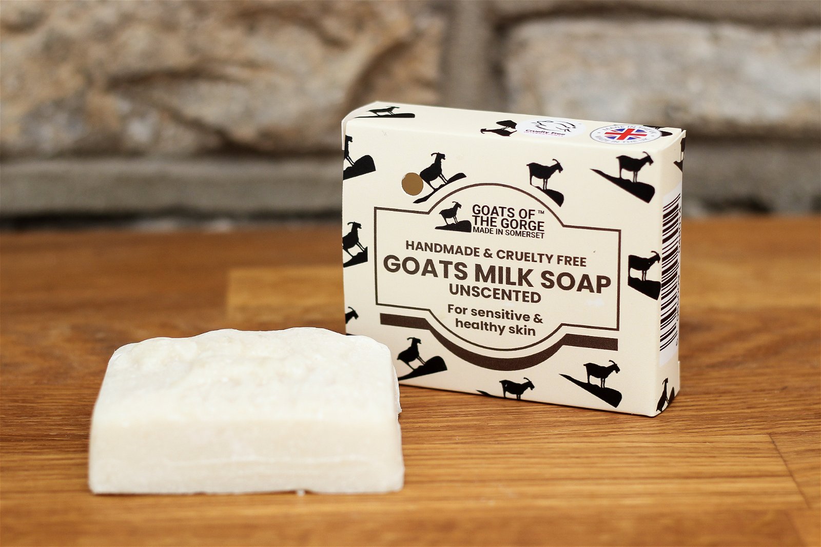 Goats Milk Unscented Medium Soap GOTG03