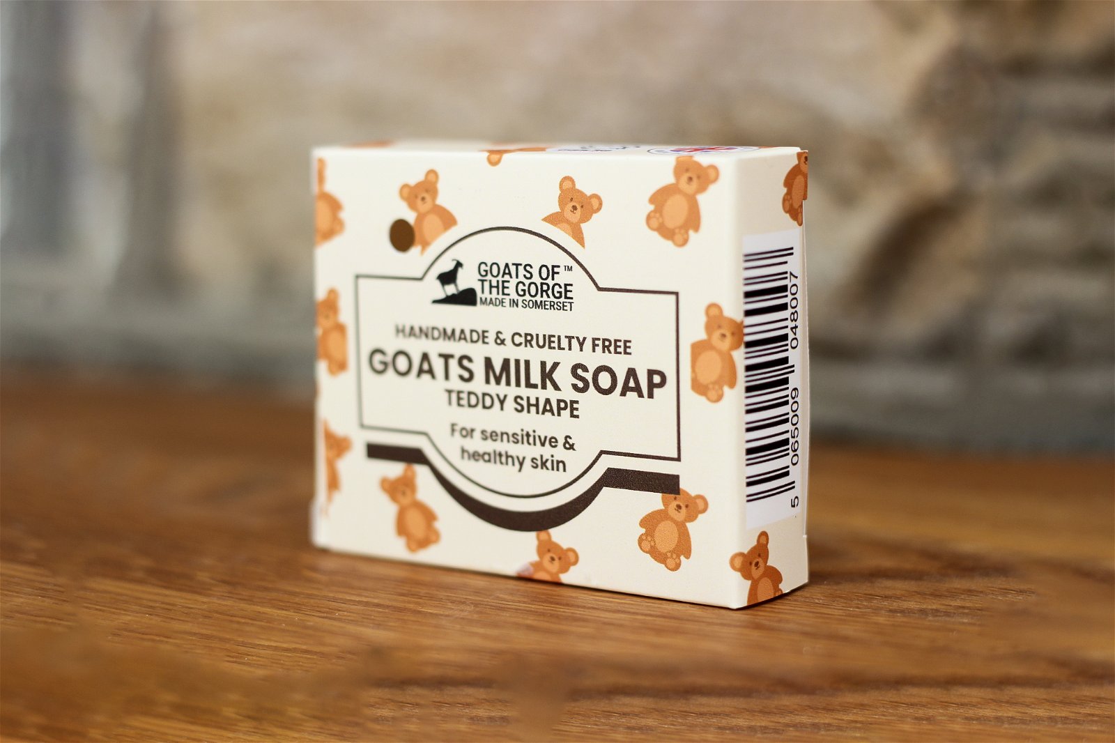 Goats Milk Soap Teddy Shape GOTG05