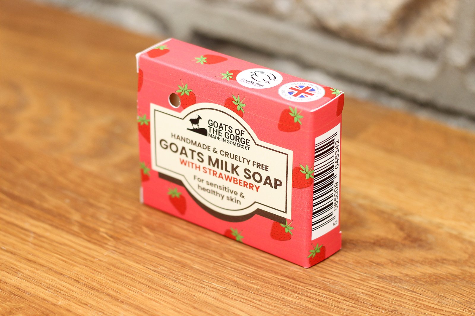 Goats Milk Soap Strawberry GOTG07