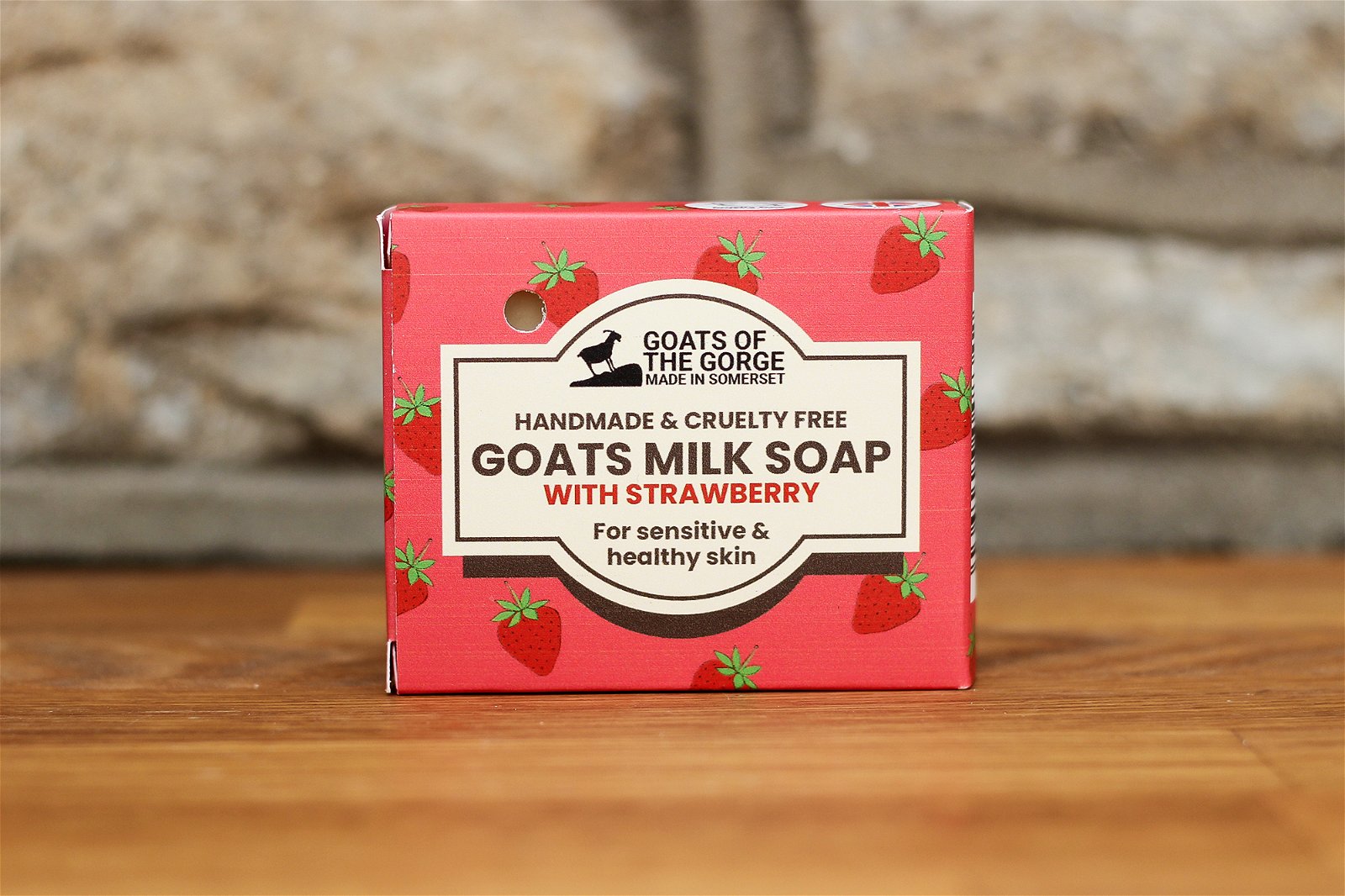 Goats Milk Soap Strawberry GOTG07