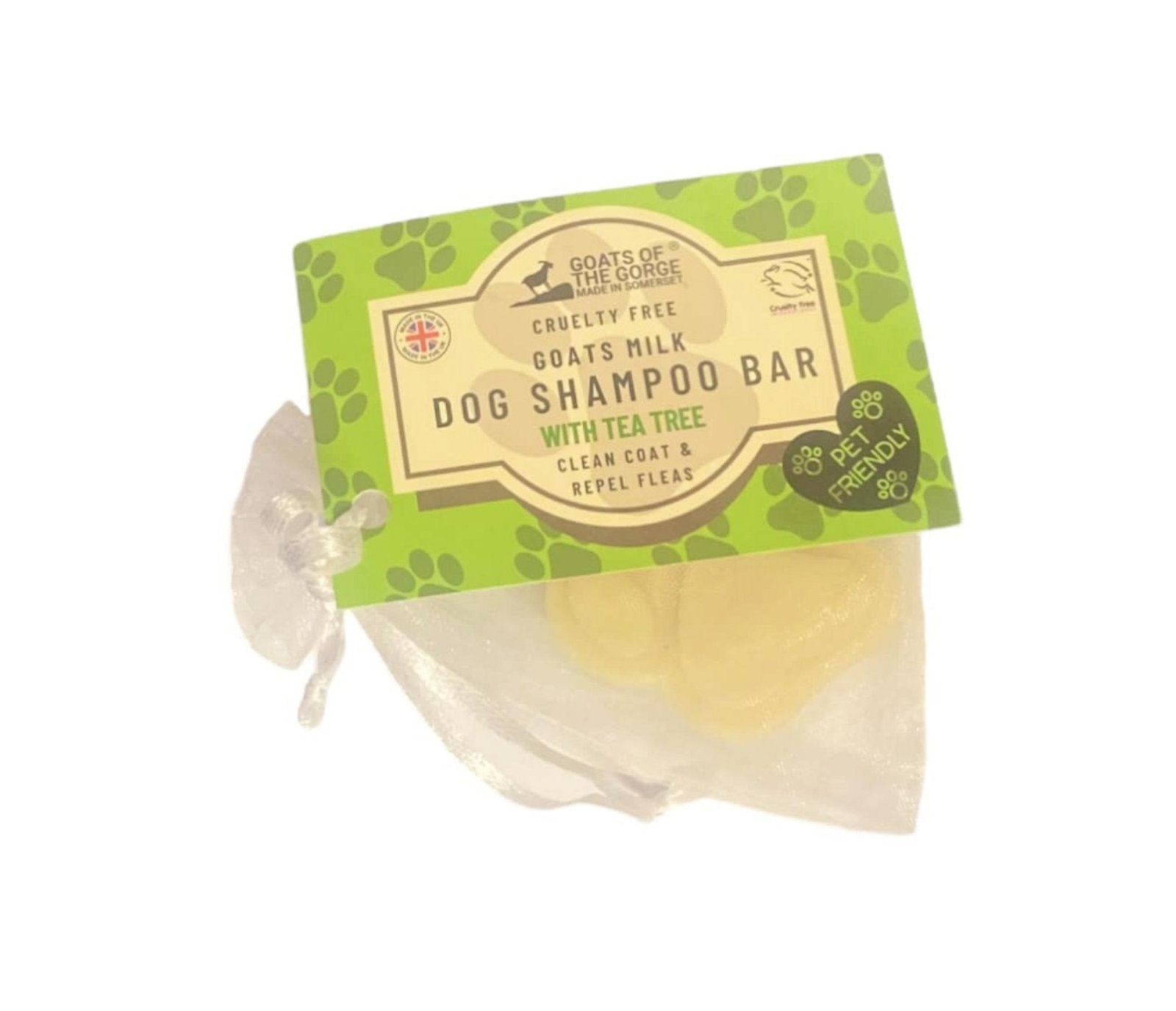 Goats Milk Dog Shampoo Bar with Tea Tree GOTG41