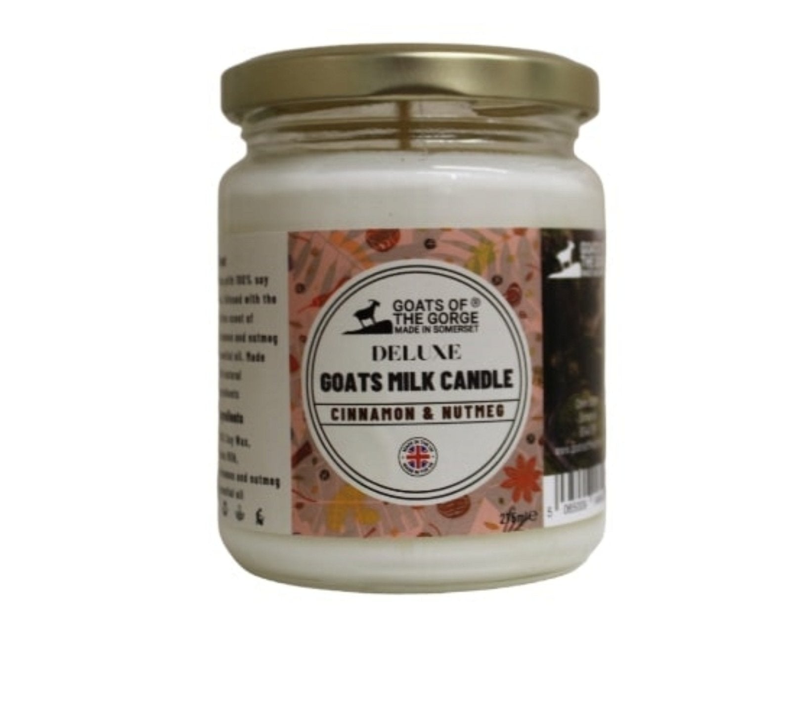 Cinnamon and Nutmeg Goats Milk Candle GOTG44