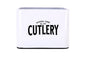 General Store Metal Cutlery Box 18x16cm S-GS0169