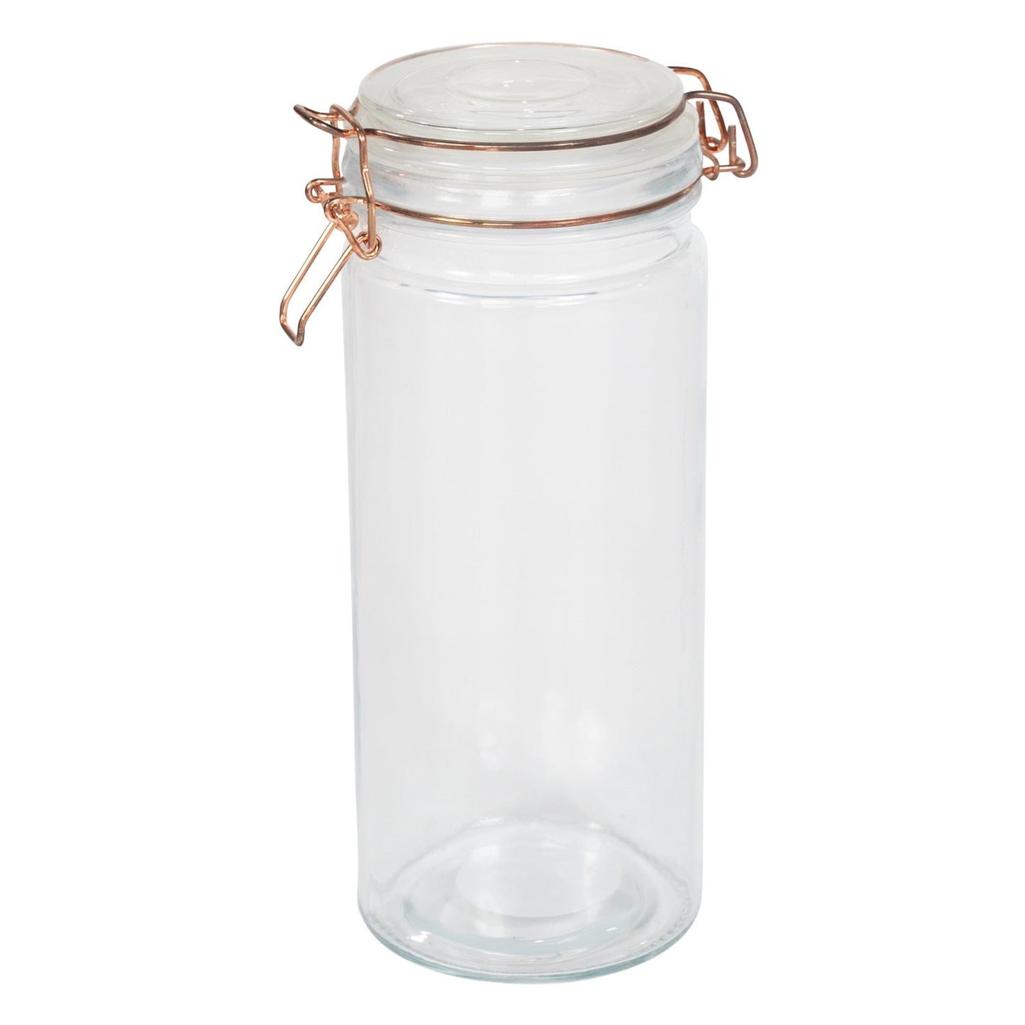 Kitchen Storage Jar With Copper Clip 25cm S-KG0080