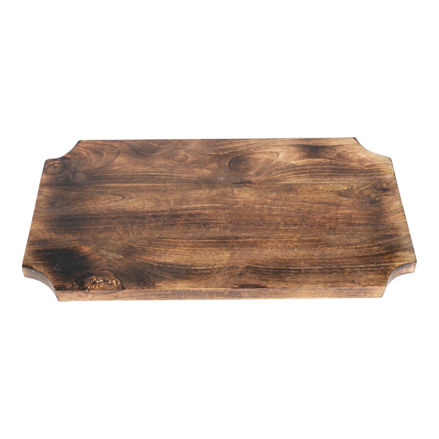 Wooden Distressed Chopping Board On Legs 39cm S-KG0725