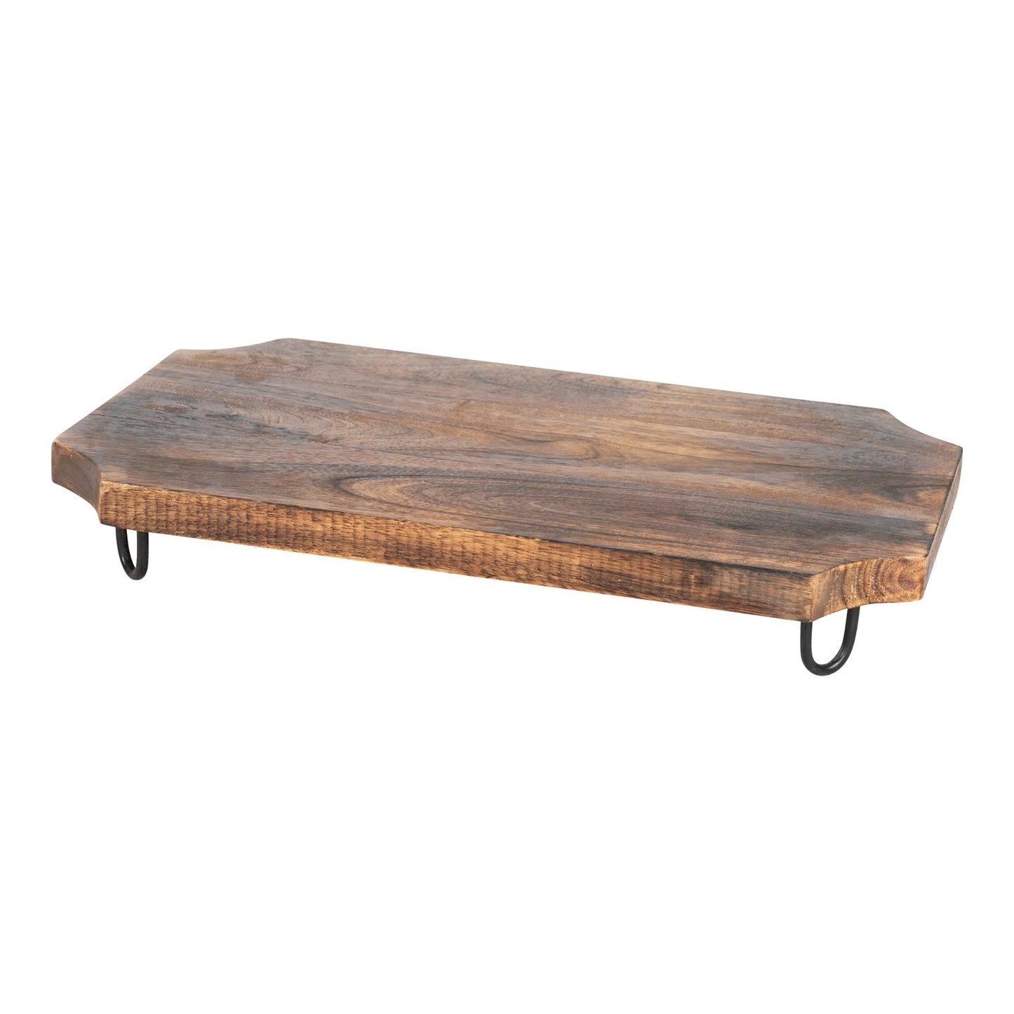 Wooden Distressed Chopping Board On Legs 51cm S-KG0726