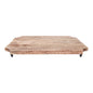 Wooden Distressed Chopping Board On Legs 51cm S-KG0726