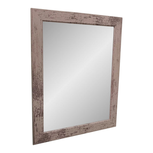 Grey Wooden Mirror 60x50cm S-MI0803