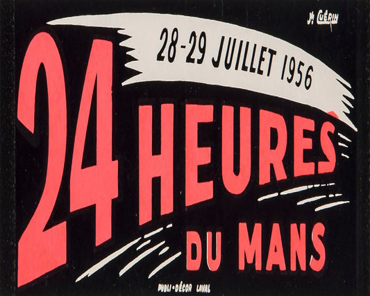 Vintage Metal Sign - 24 Heures Du Mans - Racing Poster MS08