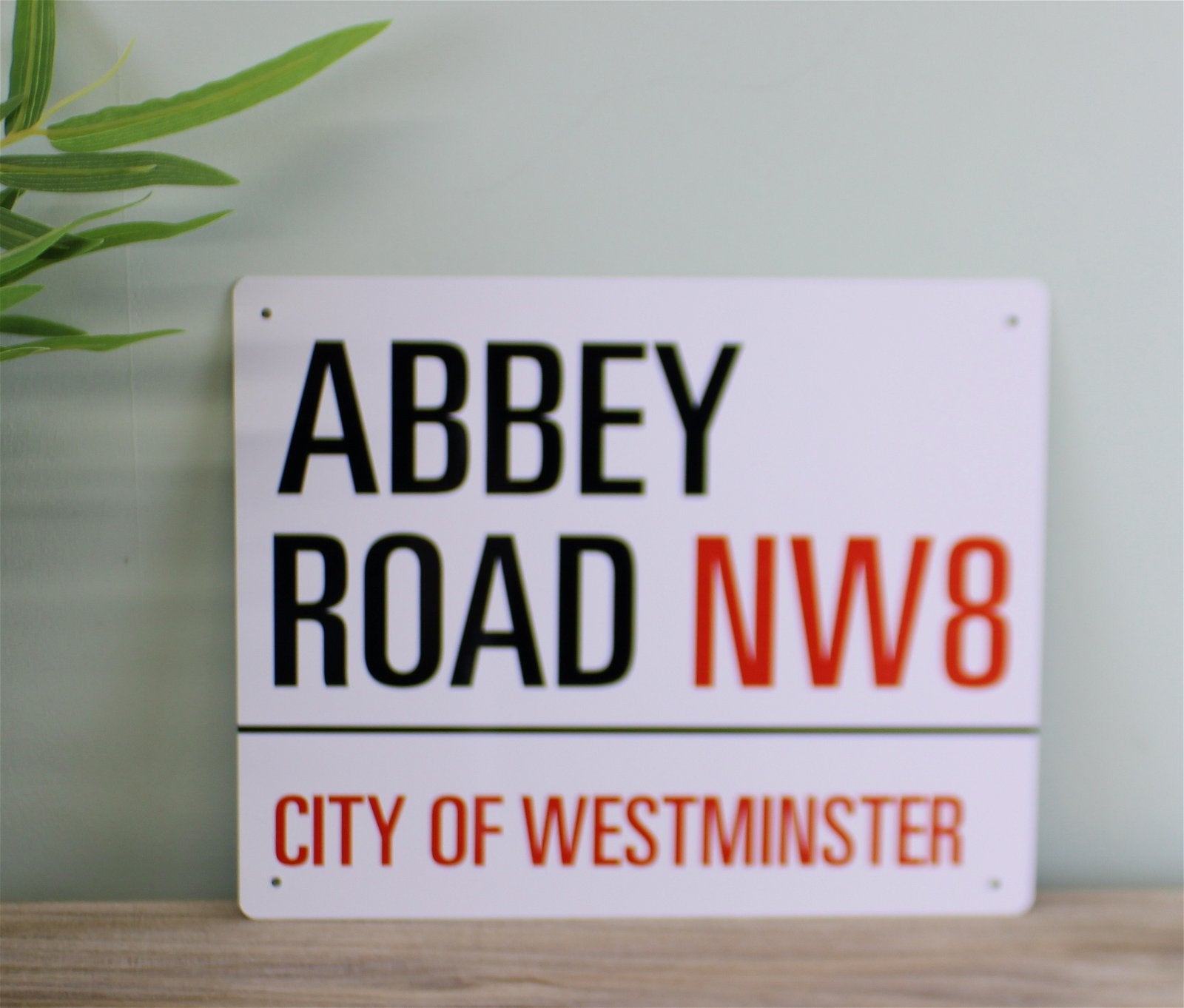 Vintage Metal Sign - Abbey Road, London Street Sign MS10