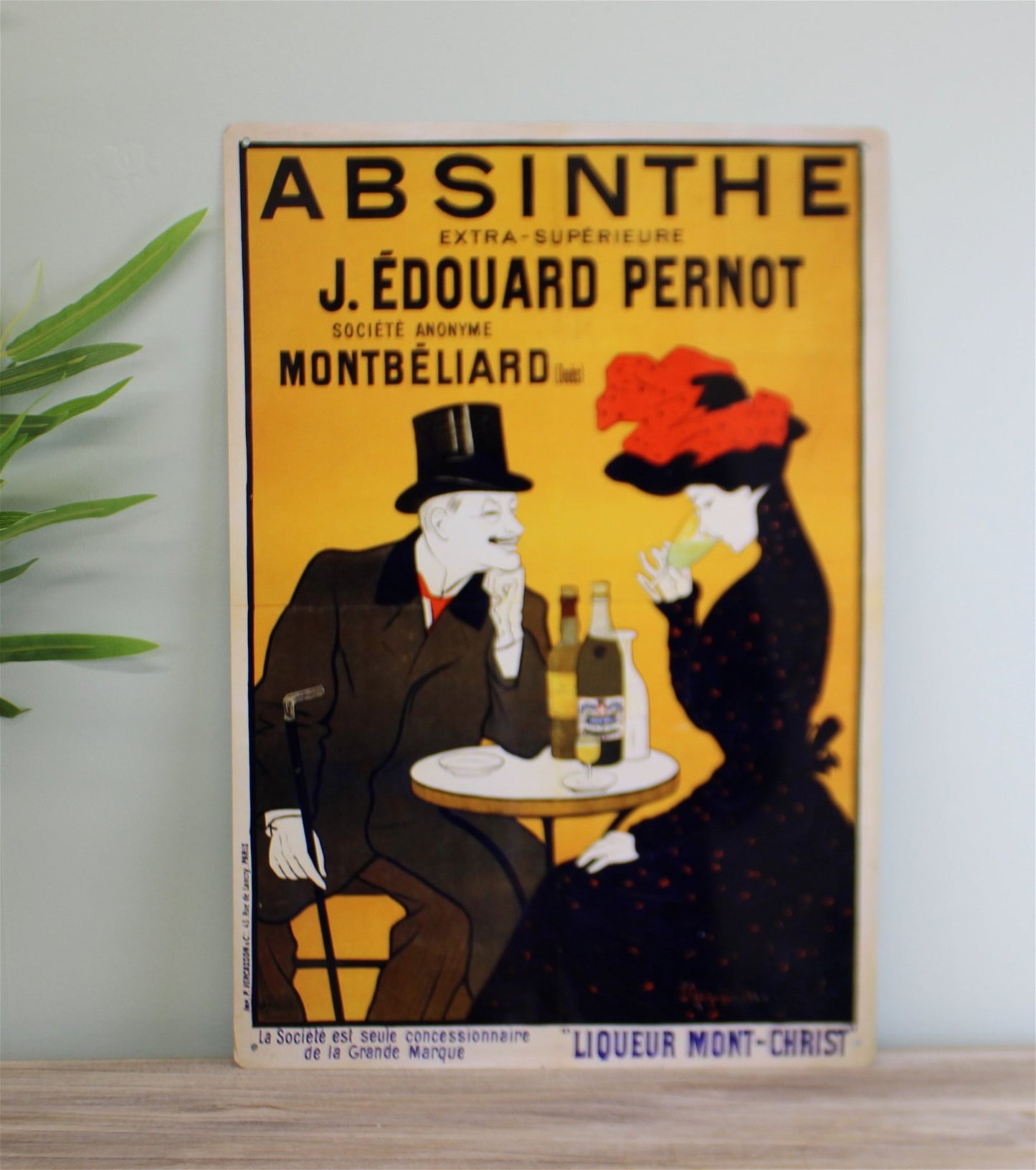 Vintage Metal Sign - Retro Advertising - Absinthe MS11