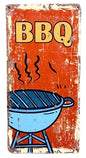 Metal Wall Sign - BBQ Barbeque MS118