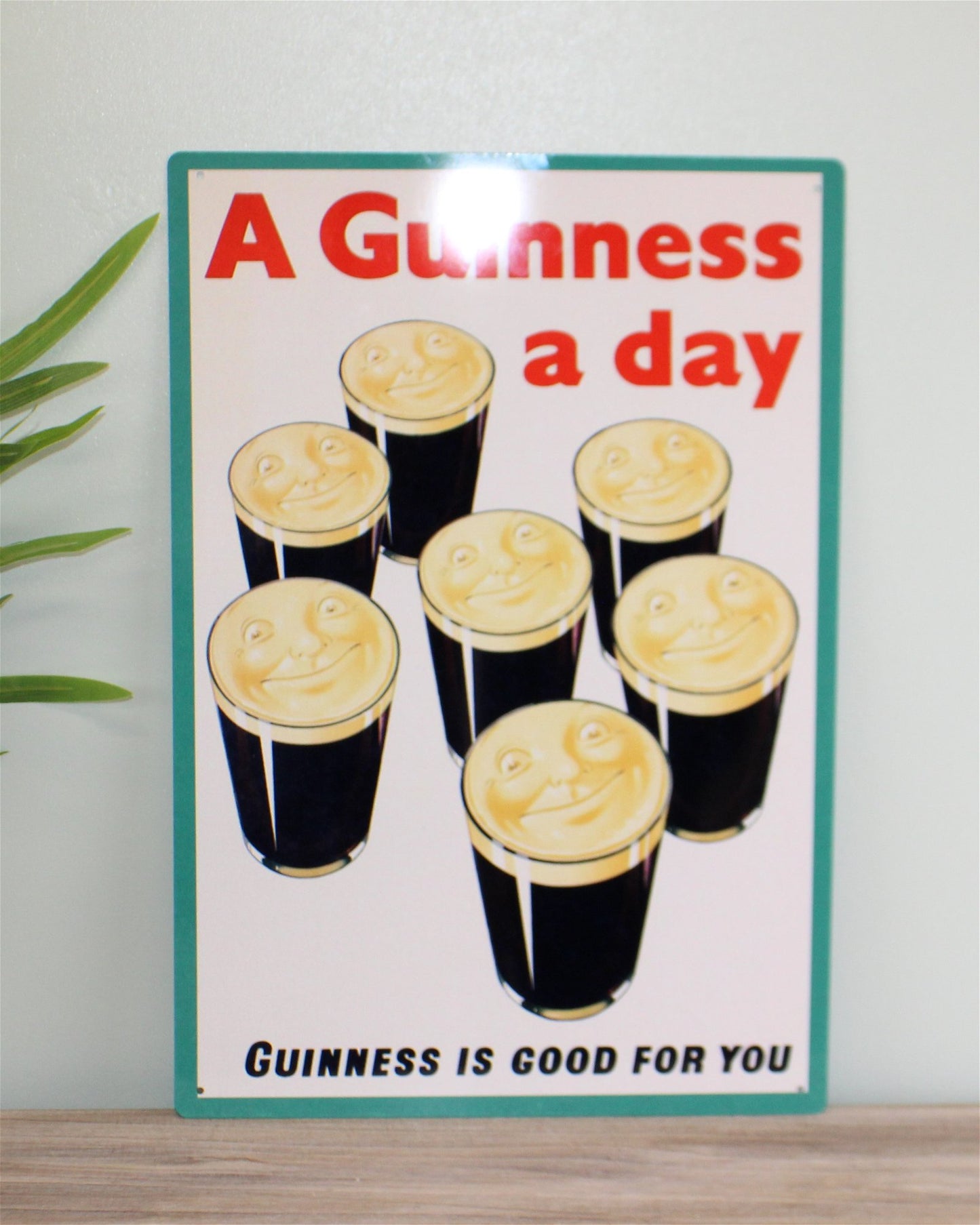 Vintage Metal Sign - Retro Advertising - Guinness MS12