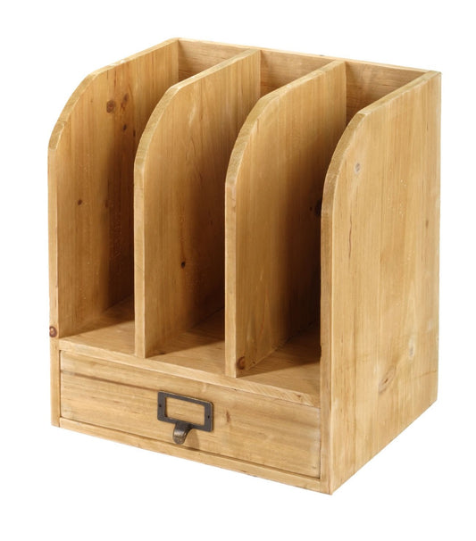 Wooden Files with Drawer 30 x 23 x 35 cm N0115