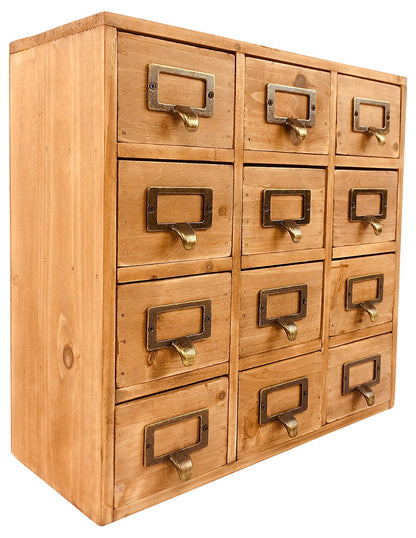 Storage Drawers (12 drawers) 35 x 15 x 34cm N0136