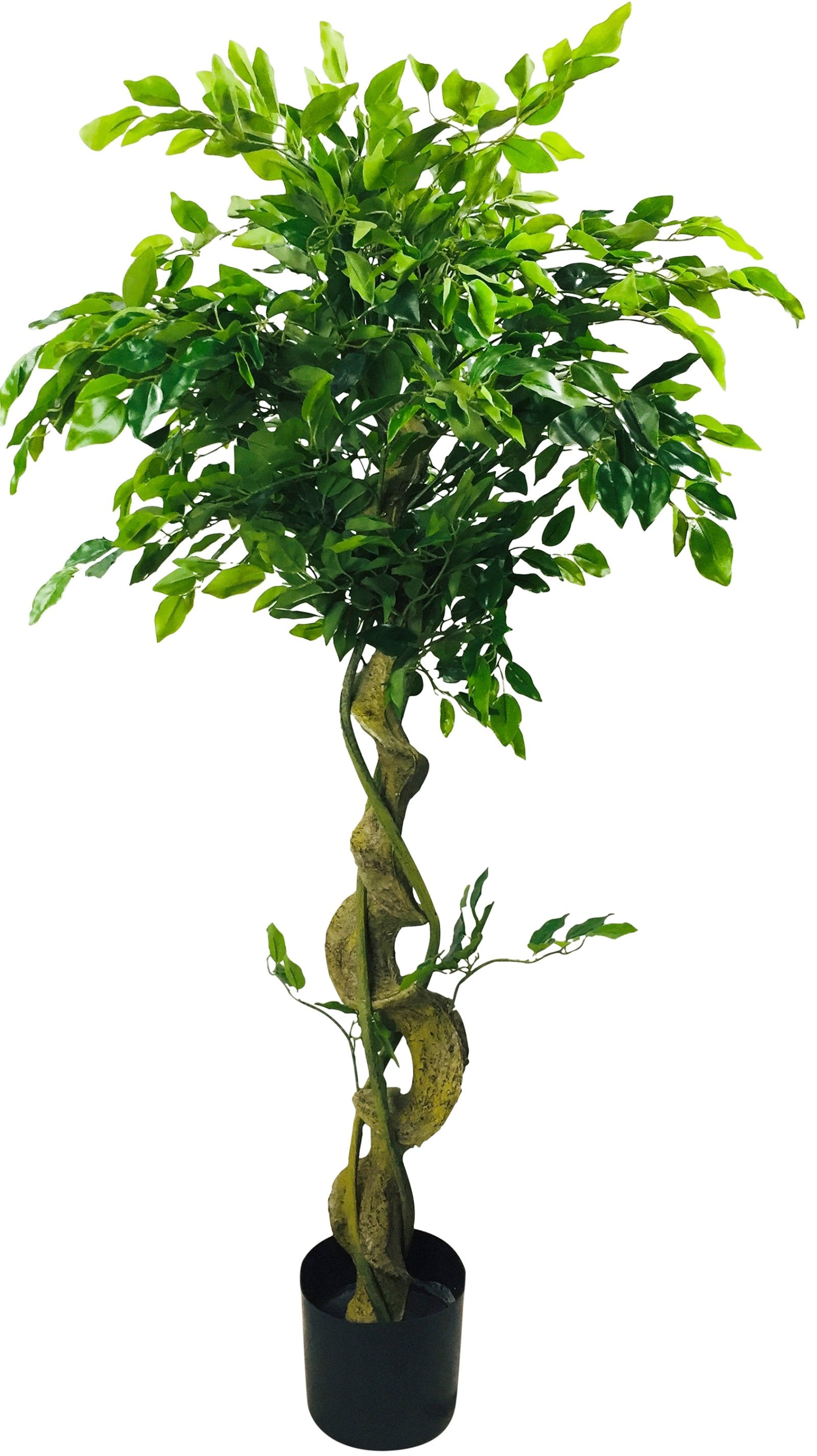 Artificial Ficus Tree With Twisted Trunk 137cm N0278