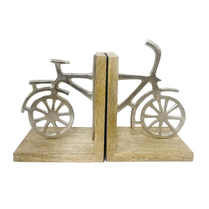 Set of Two Bicycle Bookends N0429