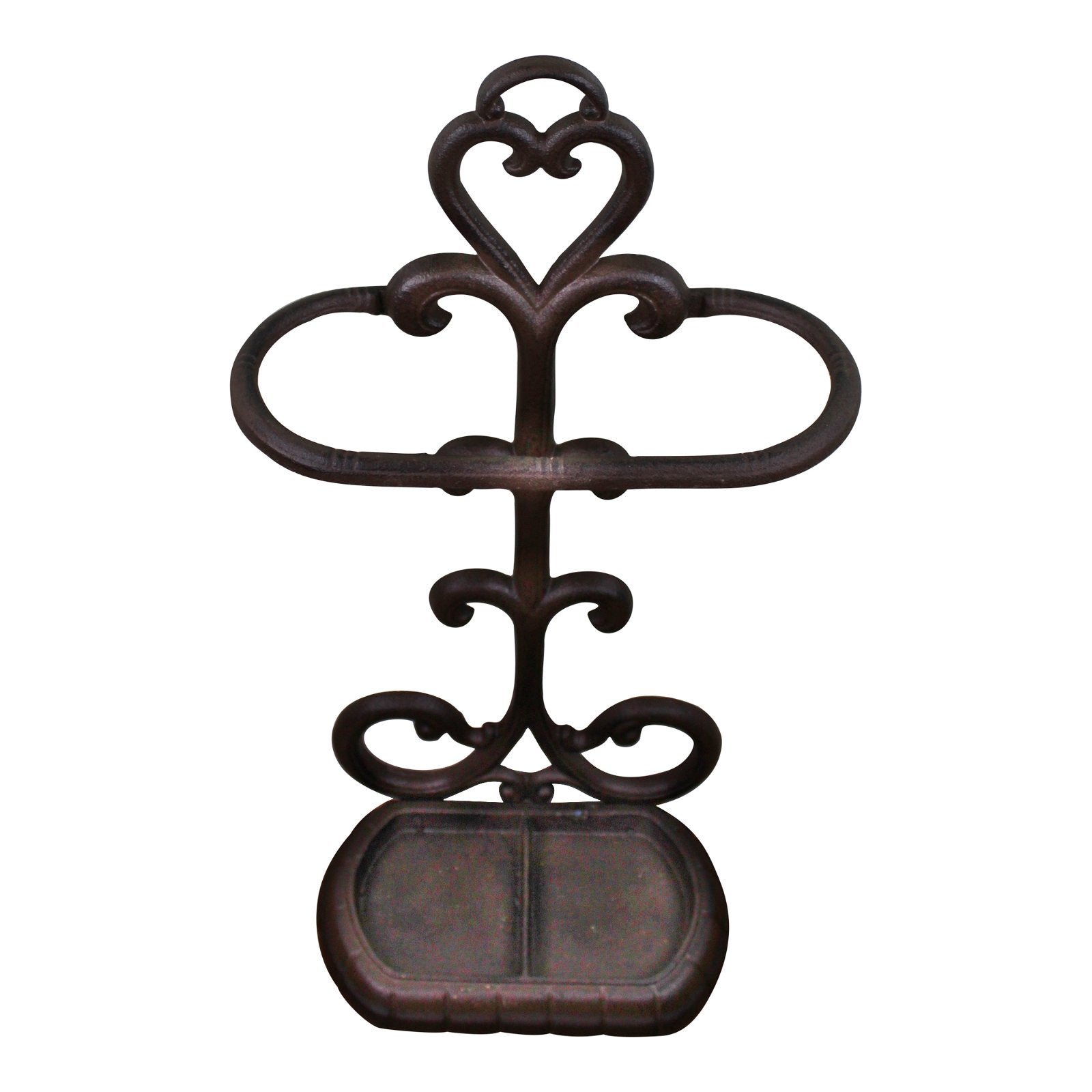 Rustic Cast Iron Umbrella Stand N0721