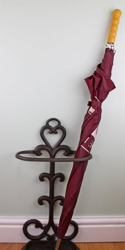 Rustic Cast Iron Umbrella Stand N0721