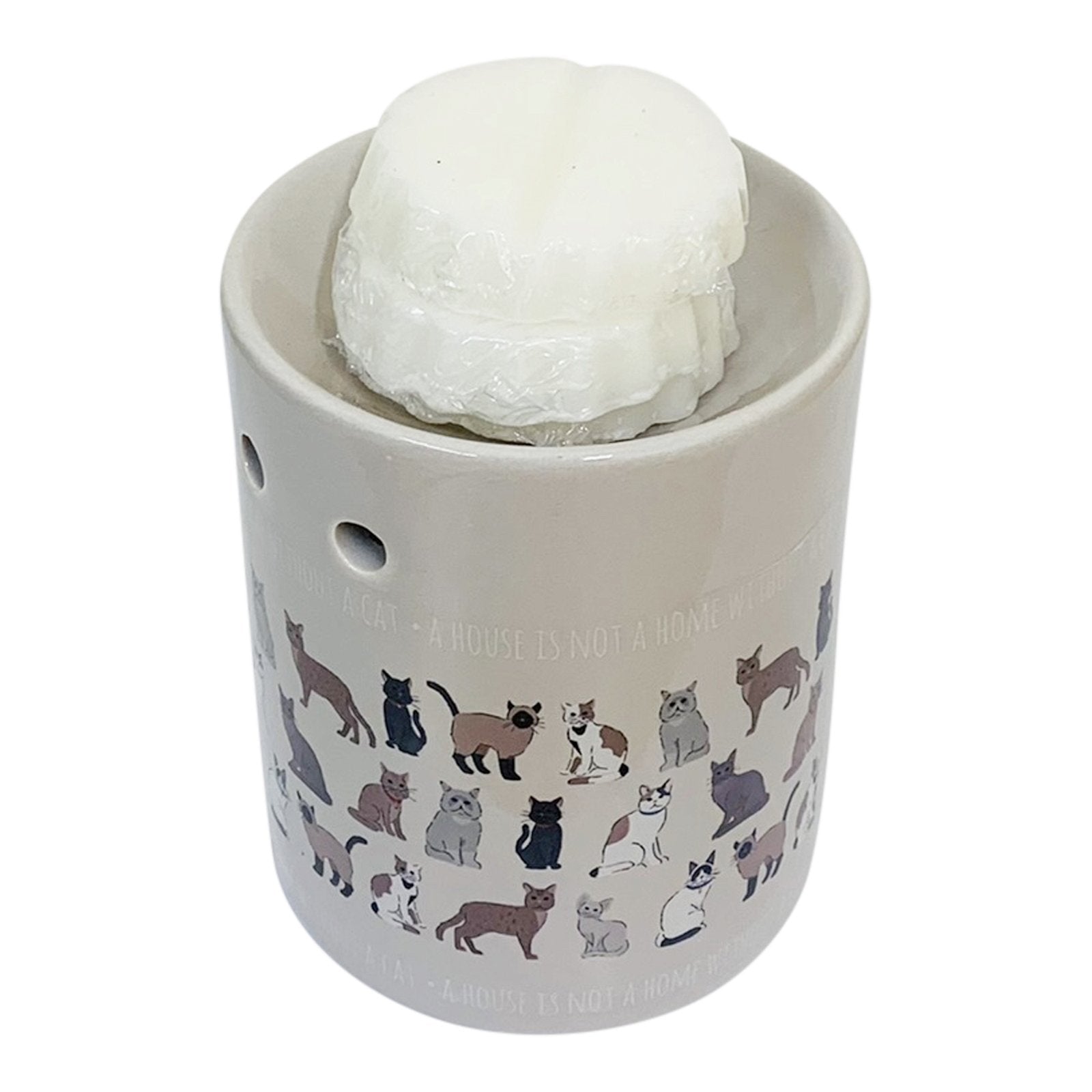 Pet Cat Design Oil Burner with Wax Melts S-PG0101