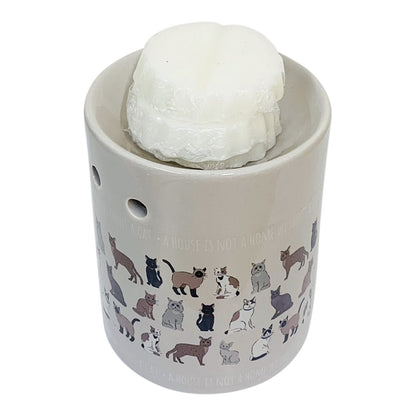 Pet Cat Design Oil Burner with Wax Melts S-PG0101