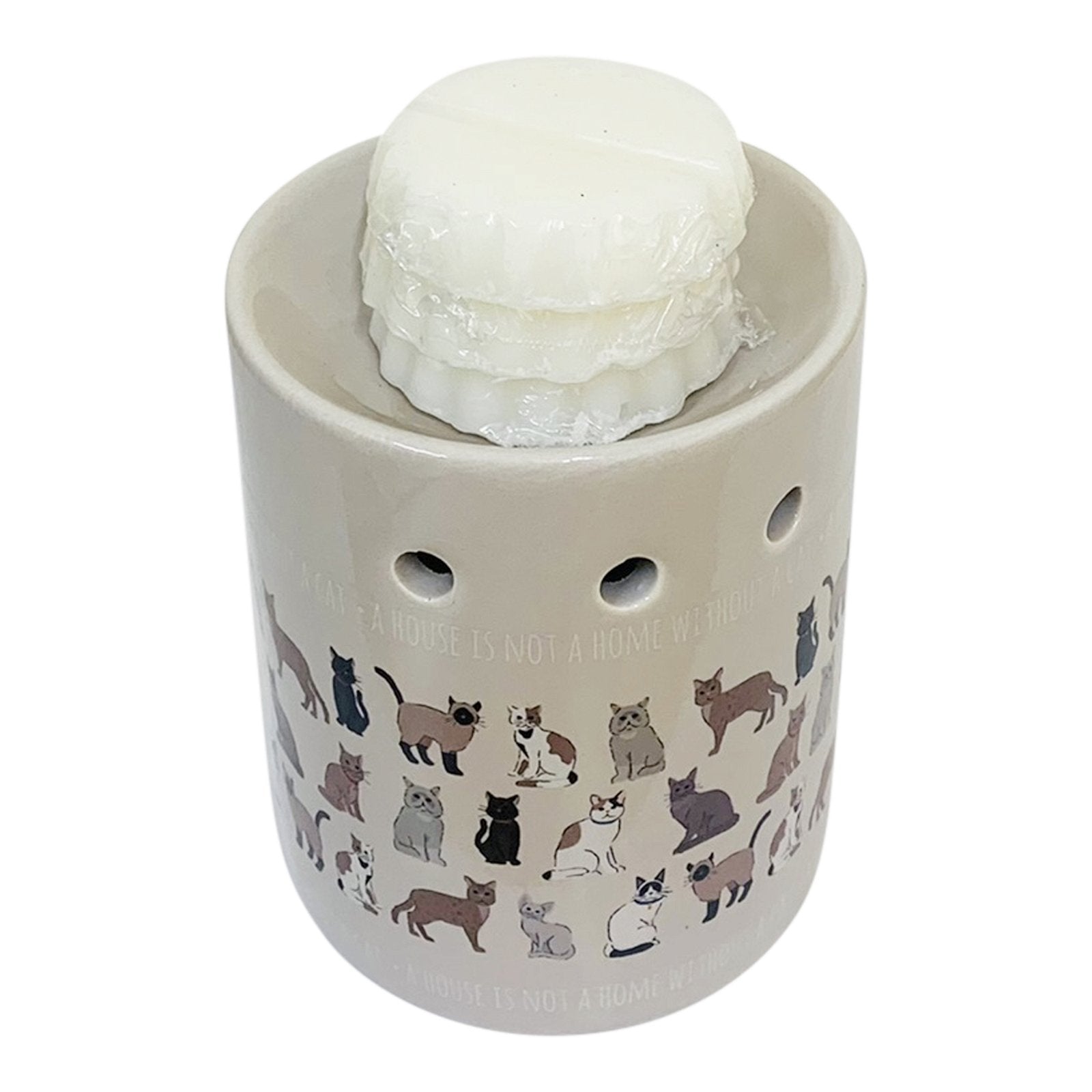 Pet Cat Design Oil Burner with Wax Melts S-PG0101