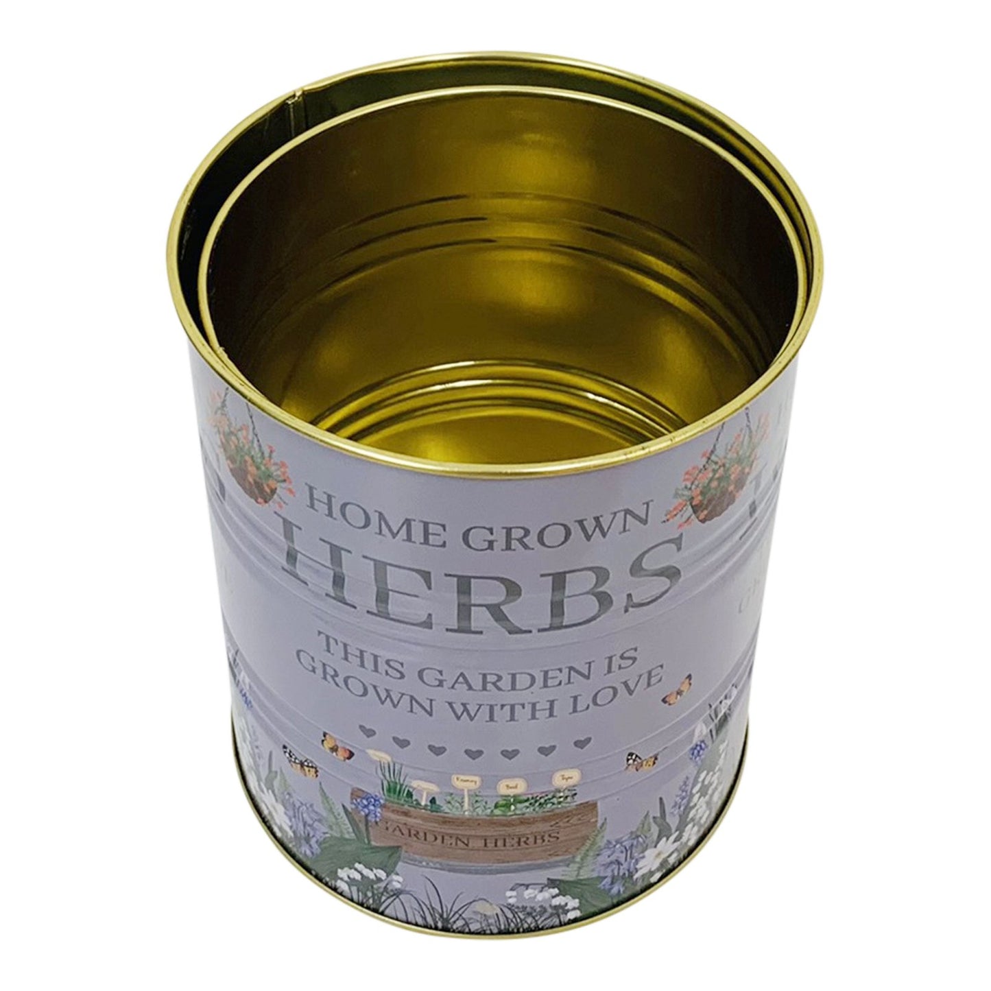 Potting Shed Storage Tins Set of Two S-PS0105