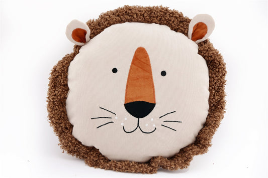 Lion Face Scatter Cushion 40cm S-BB0392