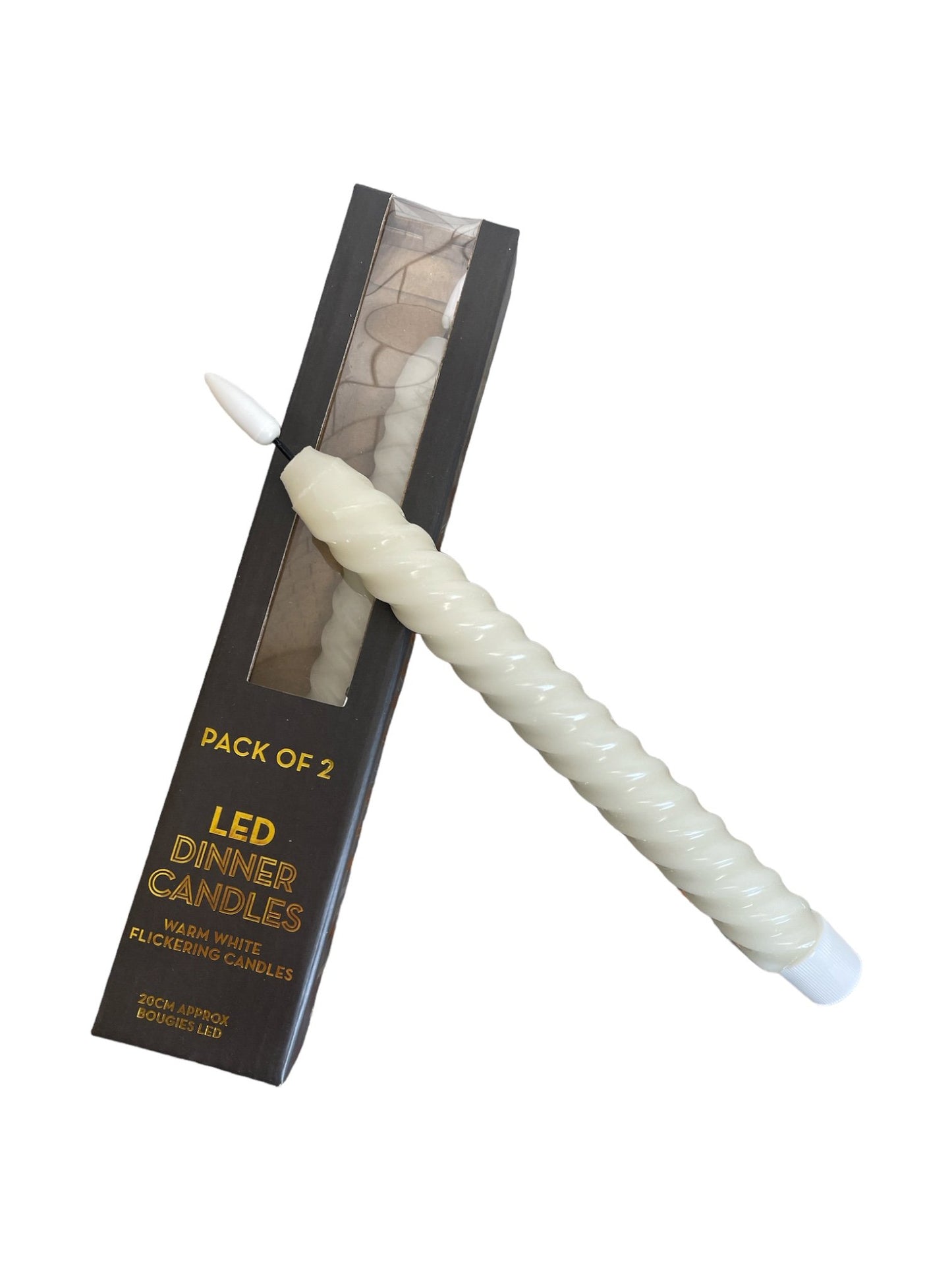 Twist LED Candles Pack of 2 S-CD6147