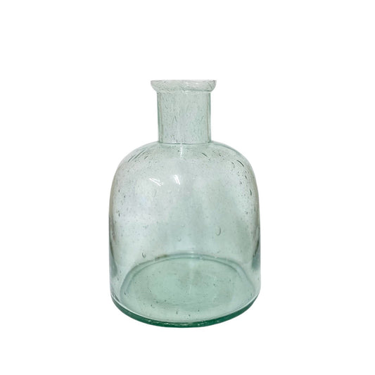 Domed Green Bubble Vase 20cm S-DA0059