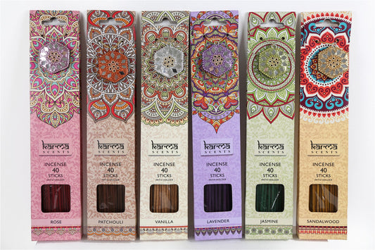 Karma Incense Sticks With Holder S-FR0157