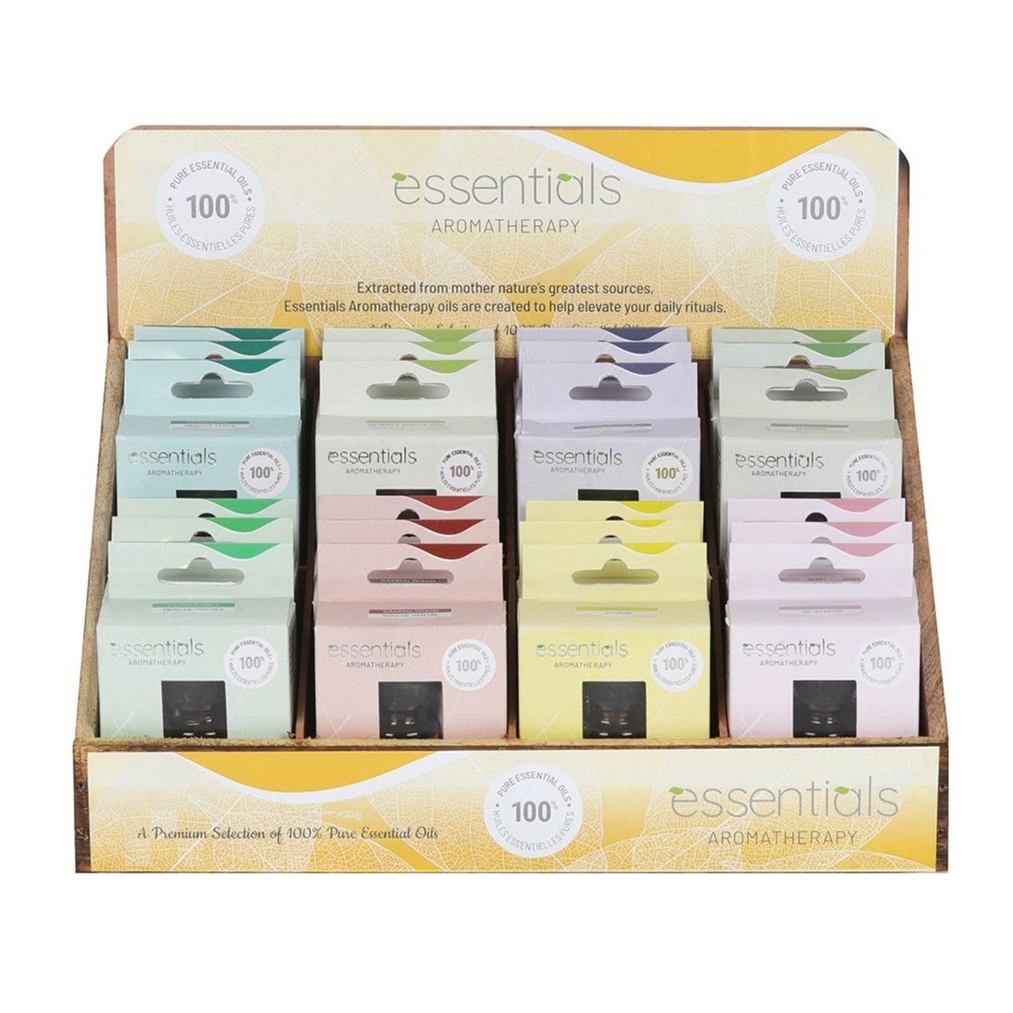 Pack of 8 x 10ml Essentials Aromatherapy Oil S-FR1232