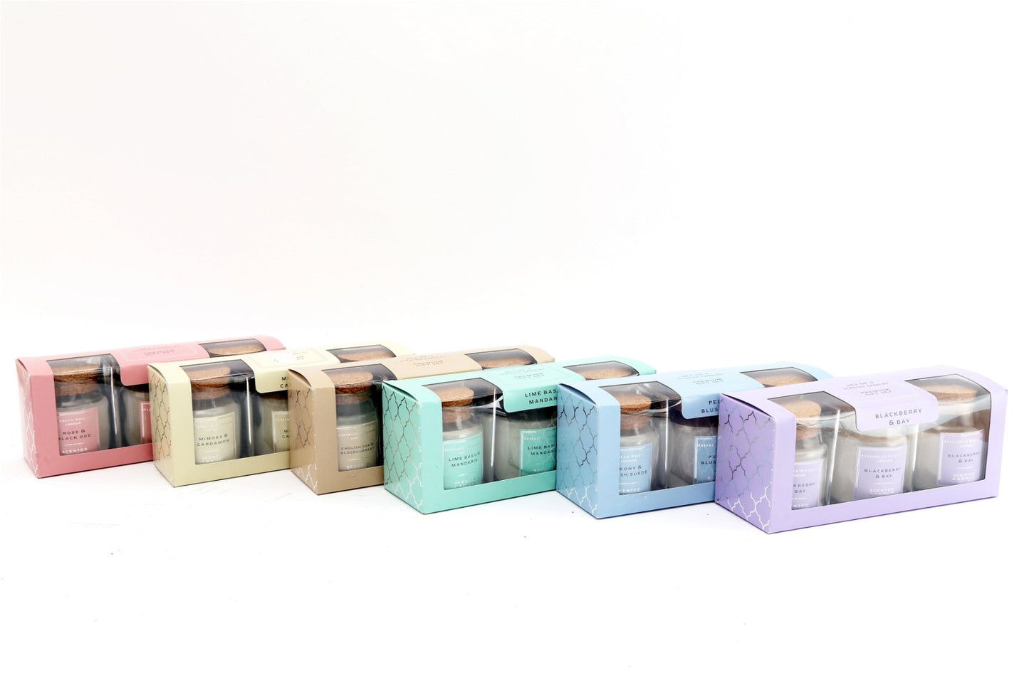 Six Sets of Trio Candle Gift Box S-FR1300