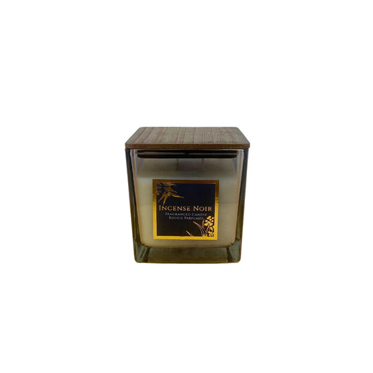 Incense Noir Scented Candle With Wooden Lid S-FR1351-I