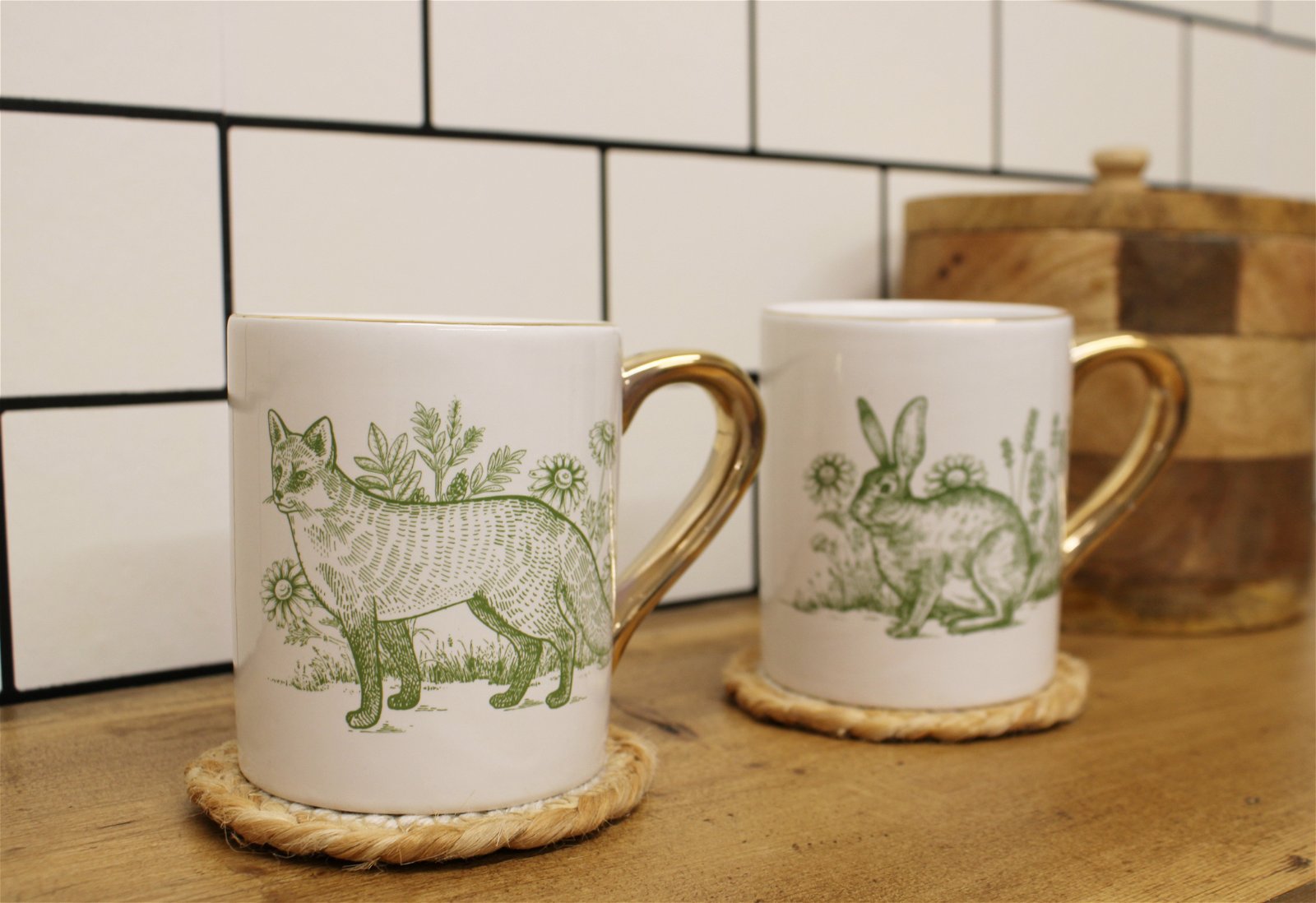 Forest Toile Mugs S-FT0032