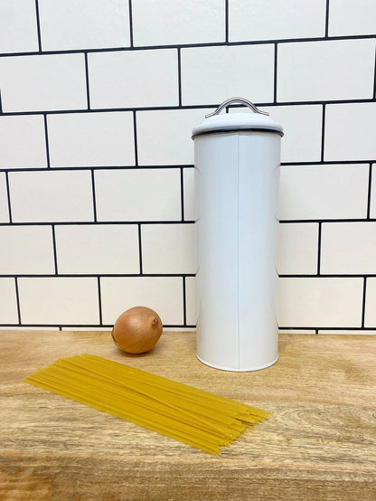 White General Store Pasta Canister S-GS0172