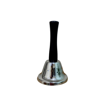 Classic Hand Bell, Black & Silver S-HH5336