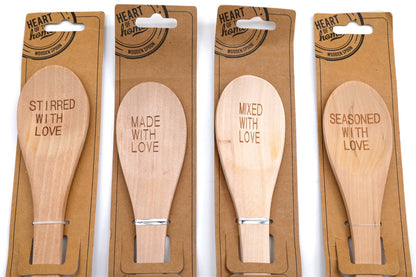 Set of Four Wooden Spoons S-KG0068